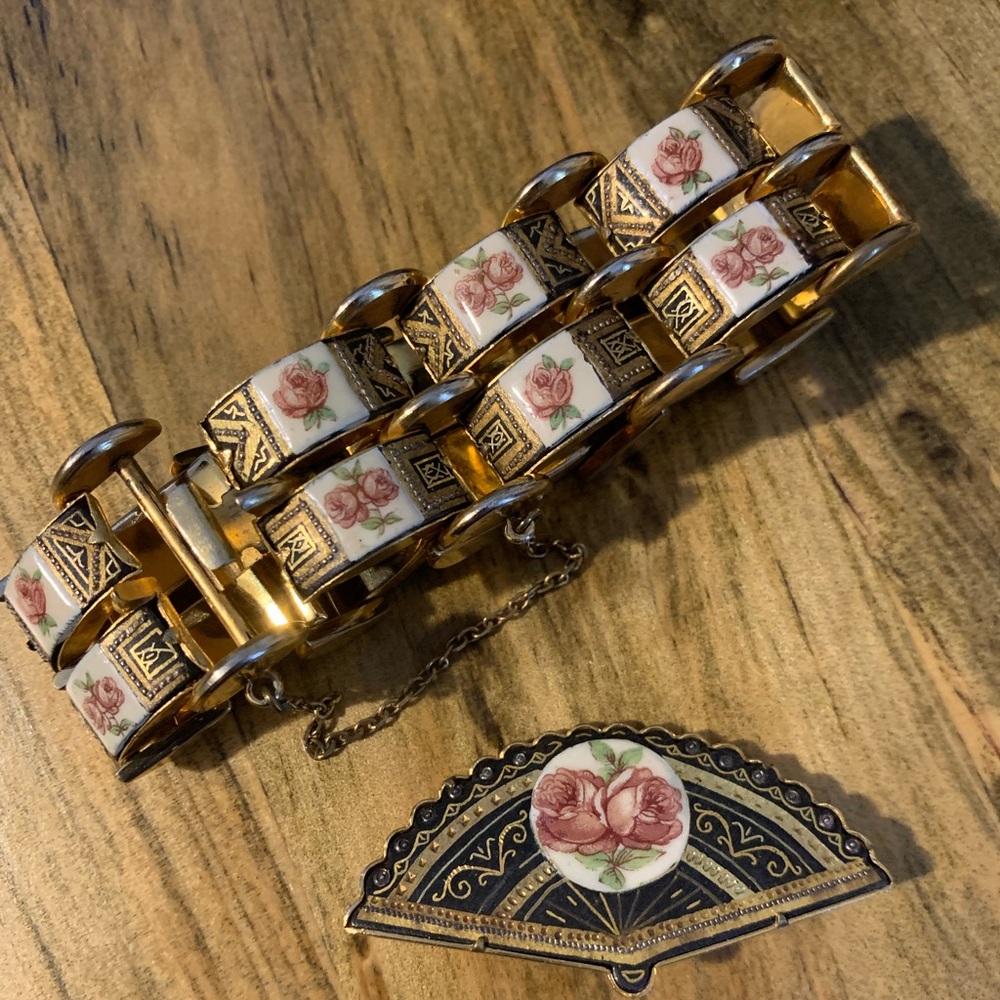 Vintage Bracelet & Brooch